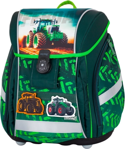 Sac à dos scolaire Premium Light avec motif tracteur