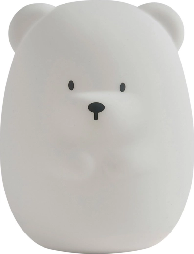 Veilleuse nocturne en silicone Nattou ours 11 cm