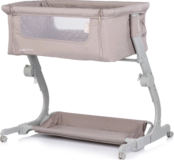 Lit d’appoint et berceau pour bébé CHIPOLINO Eleganza 2-en-1 Tiramisu