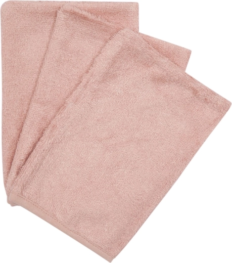 Gants de toilette Timboo misty rose - 3 pcs