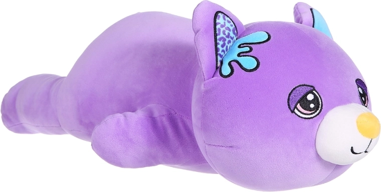 Chat en peluche Fialinka 50 cm allongé