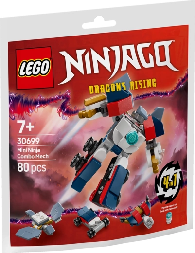 LEGO NINJAGO Mini mech ninja combiné