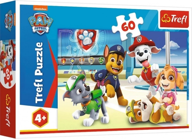 Puzzle Paw Patrol 60 pièces Trefl