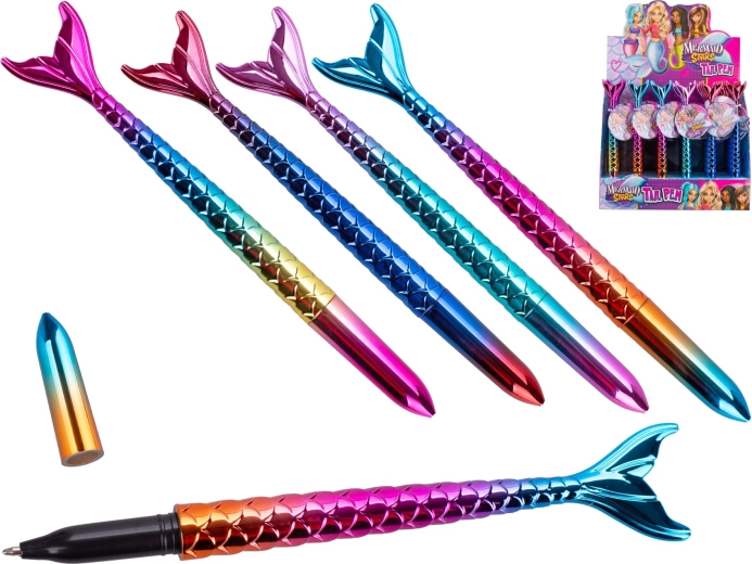 Stylo en forme de queue de sirène