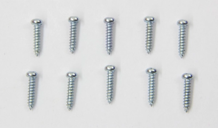 Vis autotaraudeuses pour tôle M2,9 × 13 mm, 10 pièces JAMARA