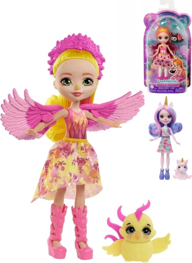 Mattel Enchantimals poupée avec animal 15 cm - 1 pièce