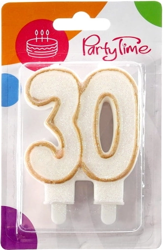 Bougie anniversaire 30