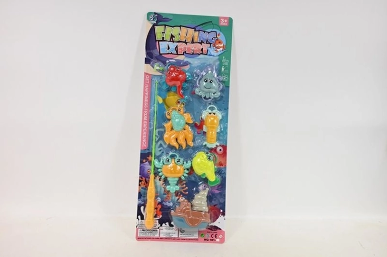 Jeu de pêche pour enfants – canne à pêche avec petits poissons