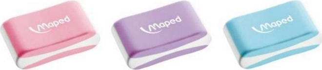 Maped gomme couleur souple soft, 1 pc (assortiment de couleurs)