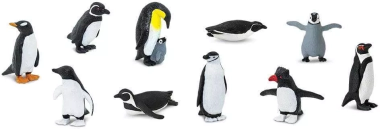 Safari Ltd. pingouins – grand ensemble de 48 figurines