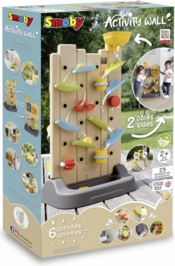 Smoby mur d’activités double face pour enfants
