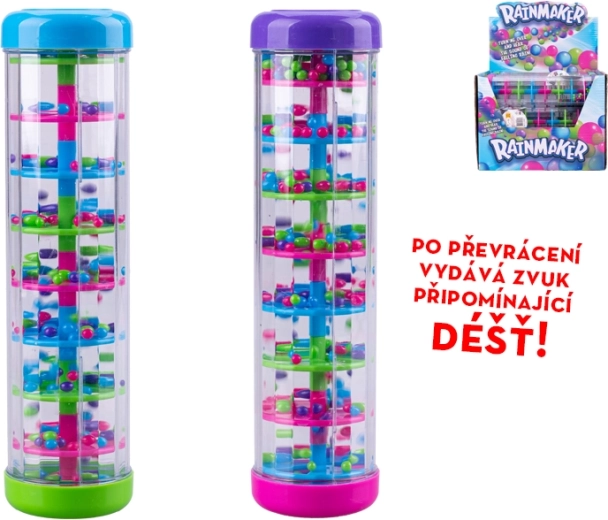 Bâton de pluie à billes en tube 20 cm