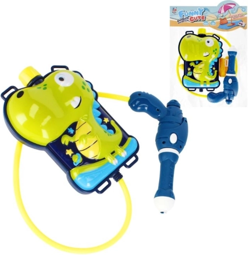 Pistolet à eau avec sac à dos Dino - 1 pièce