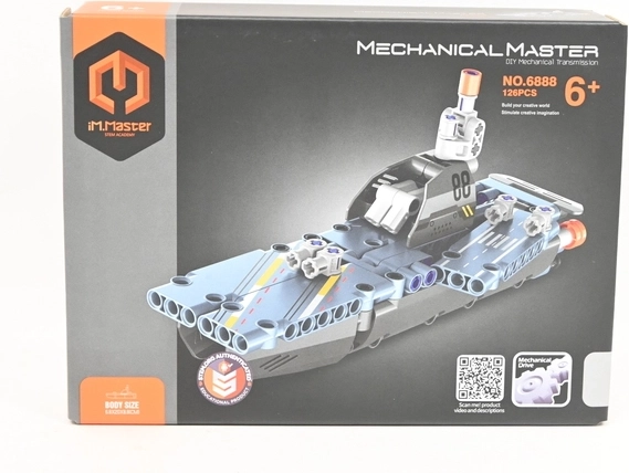 IM.MASTER porte-avions 2-en-1, jeu de construction 126 pièces