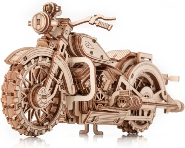 Little Story puzzle 3D en bois moto Comanche