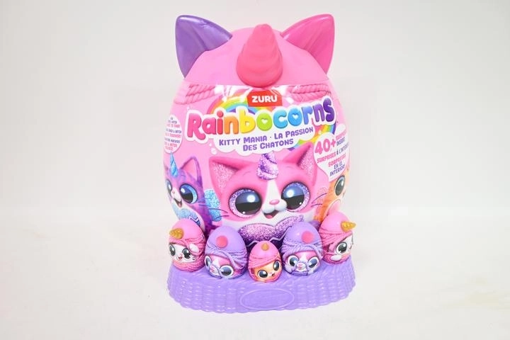 ZURU Rainbocorns Eggzania kitty mania œuf surprise moyen - 1 pièce