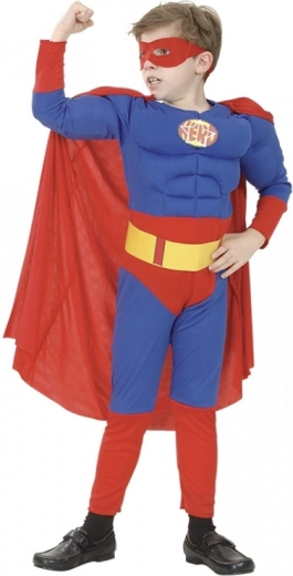 Costume de super-héros pour enfants 130–140 cm