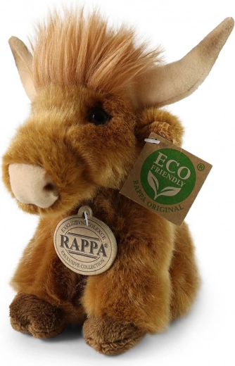 Vache des Highlands en peluche 16 cm écoresponsable