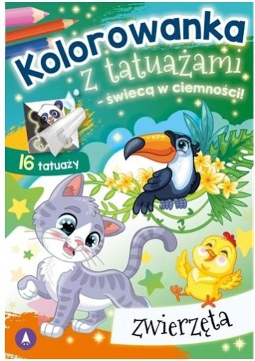 Tatouages phosphorescents dans le noir – animaux