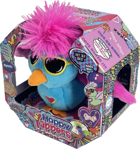 Steppos Happy Yappers Bella – oiseau en peluche interactif