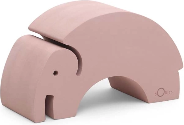 bObles éléphant – jouet d’équilibre Vintage Rose
