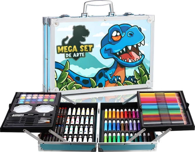 Set de loisirs créatifs pour enfants RENEW FORCE avec dinosaures, 145 pièces