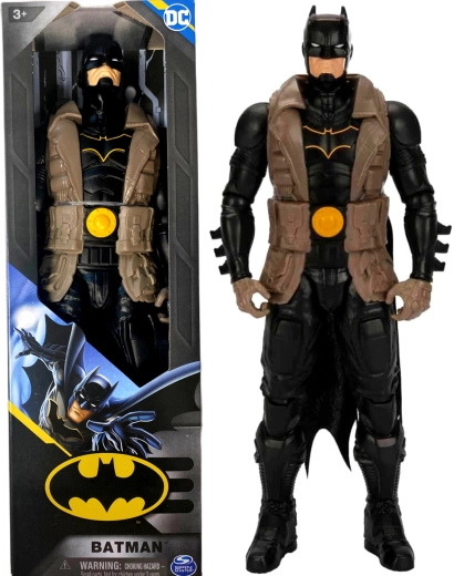 DC COMICS Batman grande figurine avec cape marron 30 cm