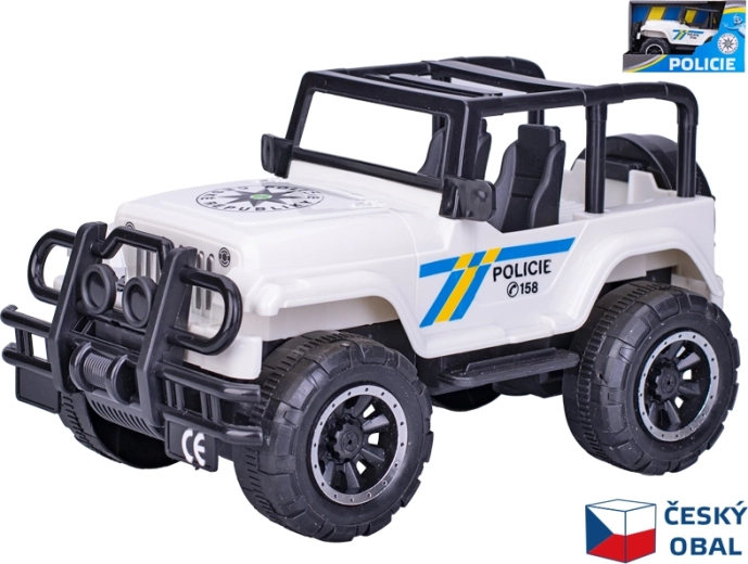 Jeep de police à inertie 22,5 cm
