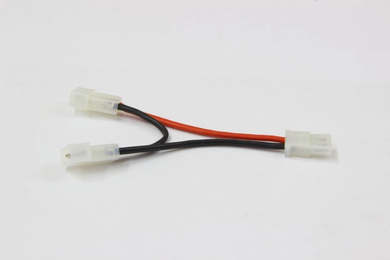 Adaptateur Y pour batterie AMP avec fils de 1,5 mm