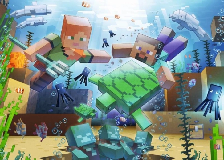 Puzzle Minecraft Mosaïque 1000 pièces