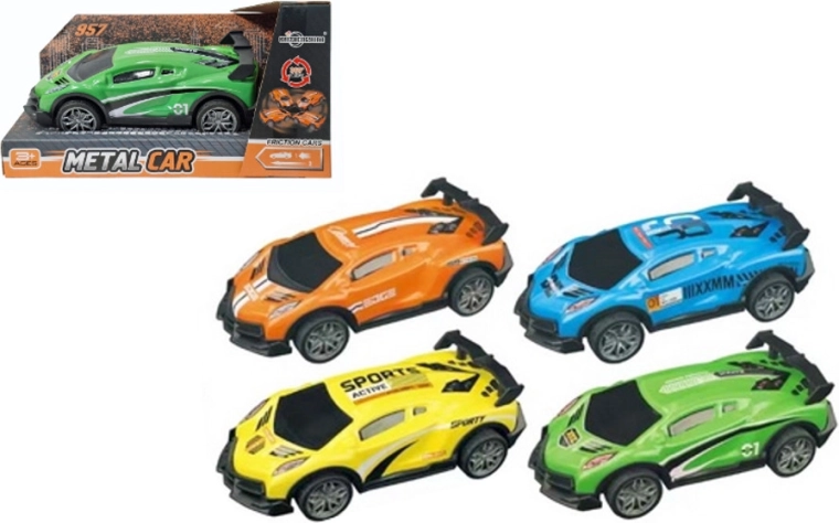 Voiture de sport drift avec propulsion à friction