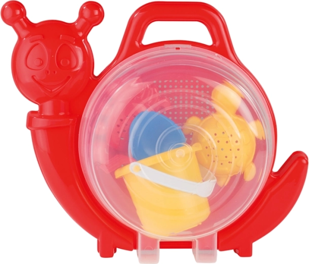 Set de jouets de plage escargot 6 pièces