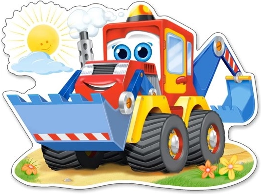 Puzzle 12 pièces Maxi Funny Digger