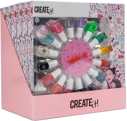 Create It! set de vernis à ongles – 16 couleurs