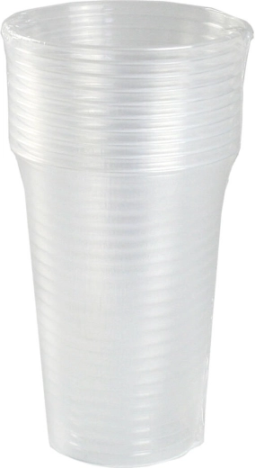 Gobelet plastique transparent 300 ml – lot de 10 pièces