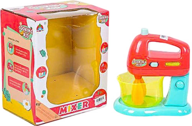 Mixeur de cuisine pour enfants avec bol, à piles, avec lumière et son