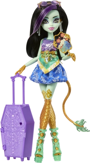 monster high jinafire long set de voyage avec surprises 28 cm