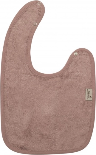Bavoir Timboo Mellow Mauve à boutons-pression