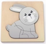 Puzzle lapin