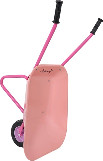 ensemble de jardinage pour enfants avec brouette – rose