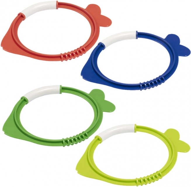 Jouets de plongée 4 poissons BESTWAY