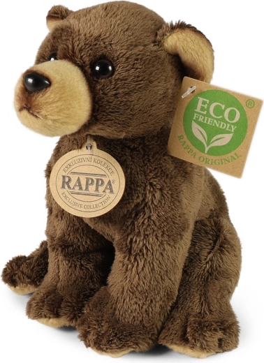 Ourson en peluche brun 15 cm ECO FRIENDLY RAPPA