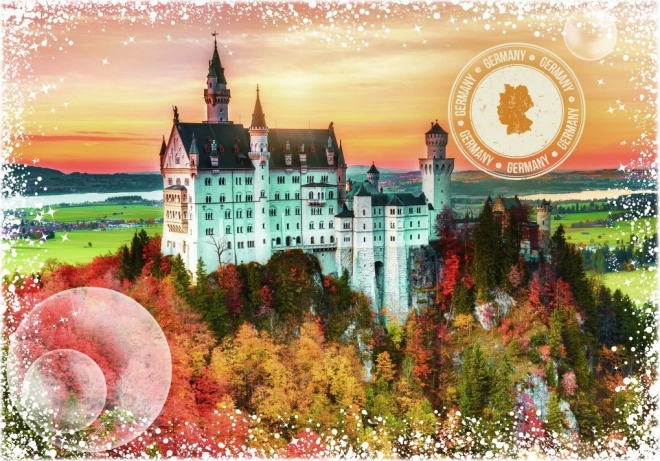 Puzzle Tour du monde : Allemagne 2000 pièces