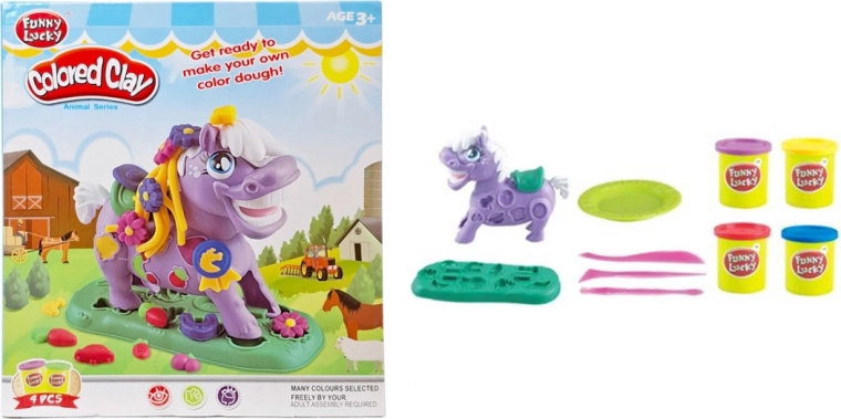 Set de pâte à modeler – cheval