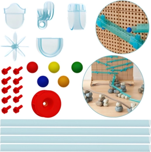 Masterkidz piste STEM d’eau et de billes – 48 pièces