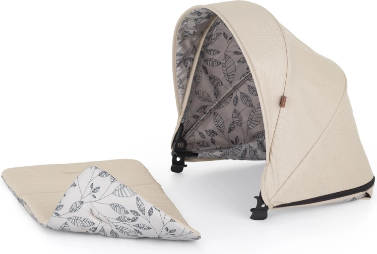 Canopy pour poussette Royal2/3 Sahara Beige avec housse et rembourrage PETITE&MARS