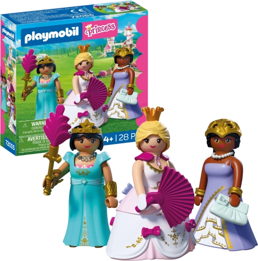 Playmobil Princess – trois princesses avec accessoires, 28 pièces