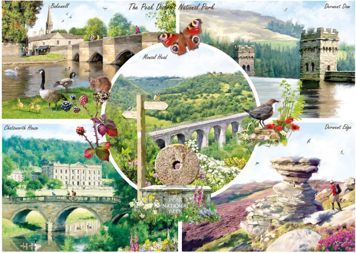 Puzzle The Peak District 1000 pièces