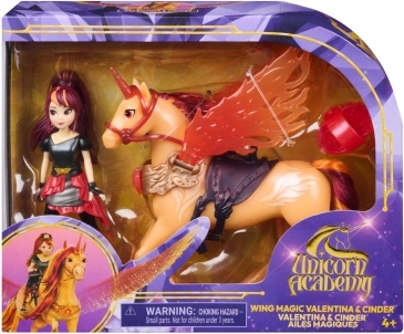 Unicorn Academy ailes magiques Cinder et Valentina 11 cm - 1 pièce
