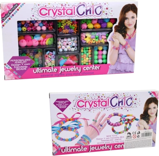 ensemble de perles pour fabrication de bijoux crystal chic ultimate jewelry center